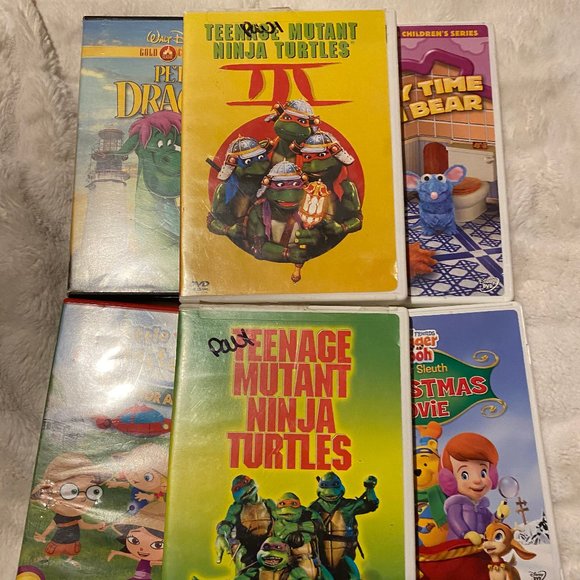 6 Kids DVDS (Mostly Animated) (Original Case) - Picture 1 of 8